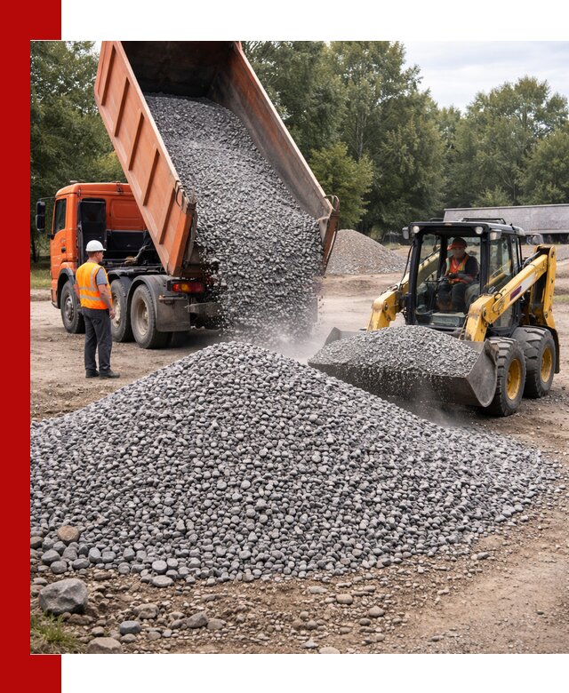 Купить гранитный щебень фракции 5–10 в Таре с доставкой