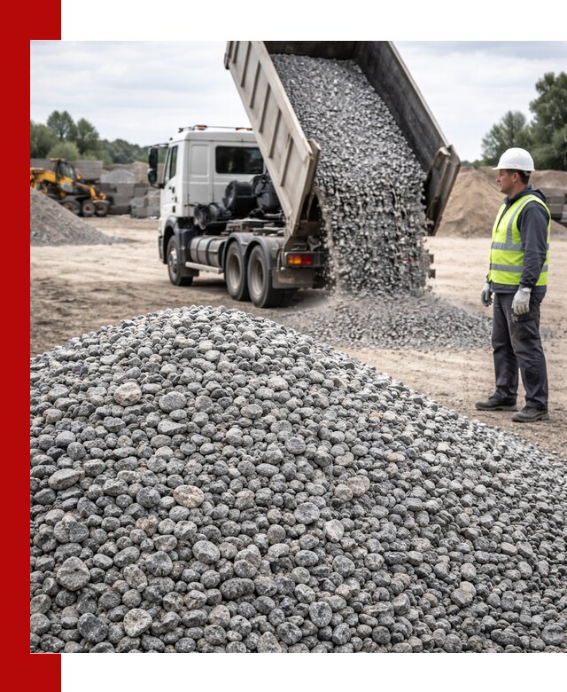 Доставка и продажа гранитного щебня фракции 5-20 в Таре