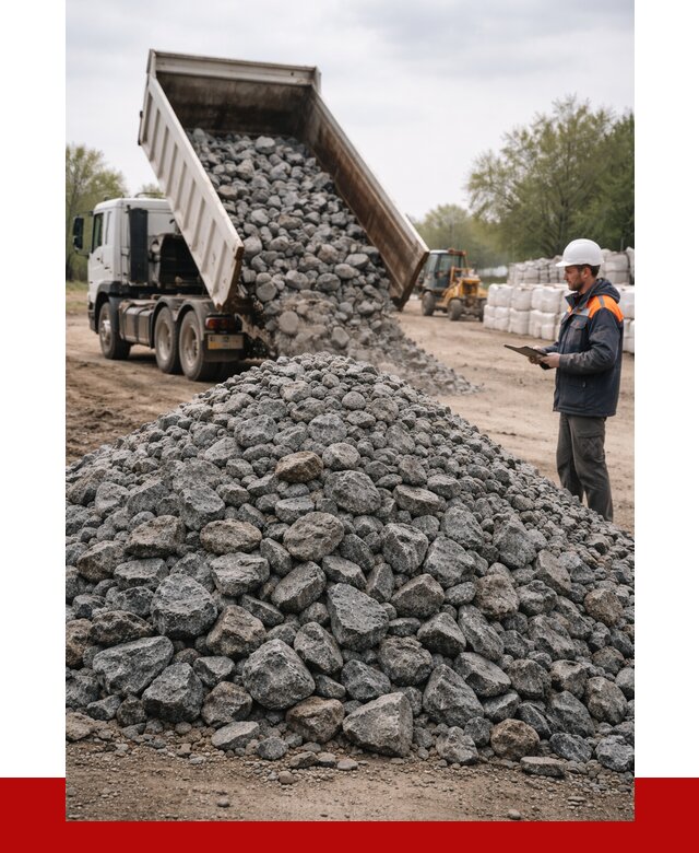 Гранитный щебень фракция 100-200 в Таре от 4321 р. ПРОНЕРУДТар