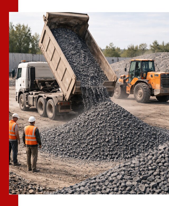 Доставка и продажа щебня габбро-диабаза в Таре