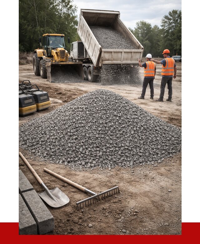 Гравийный щебень купить в Таре от 2263 р. ПРОНЕРУДТар