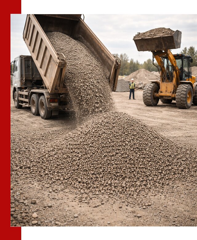 Гравийный щебень фракция 3–10 с доставкой в Таре