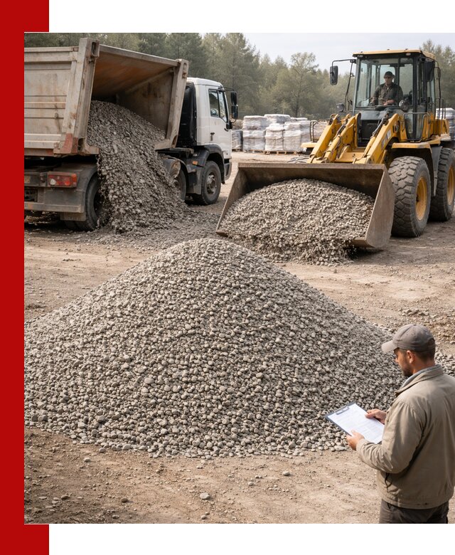 Гравийный щебень фракция 5–10 с доставкой в Таре