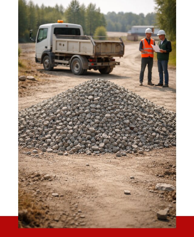 Гравийный щебень фракция 20-40 в Таре от 1235 р. | ПРОНЕРУДТар