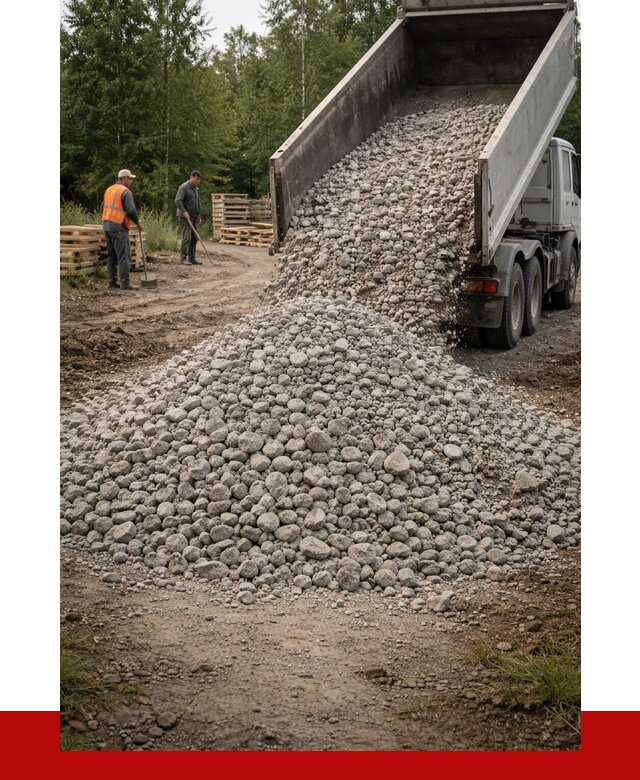 гравийный щебень фракция 70-120 в Таре от 2521 р. ПРОНЕРУДТар