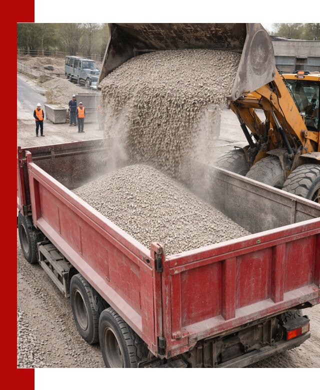 Купить известняковый щебень фракции 0-5 с доставкой в Таре