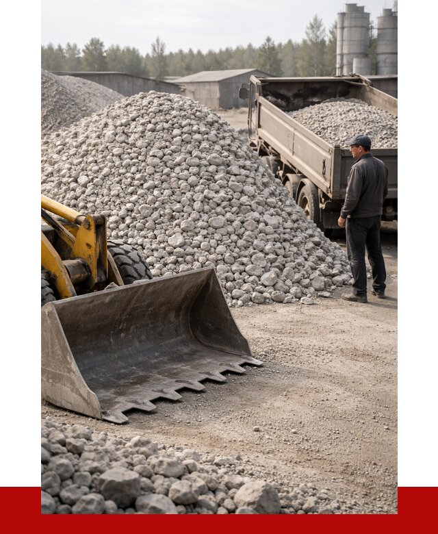 Известняковый щебень фракция 40-70 в Таре от 4321 р. | ПРОНЕРУДТар