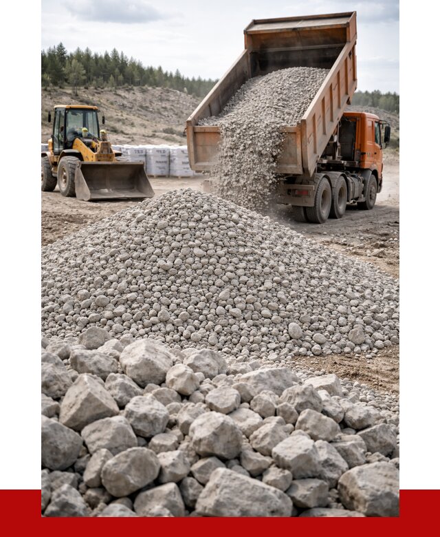 Доломитовый щебень фр. 20-40 в Таре от 4321 р. | ПРОНЕРУДТар