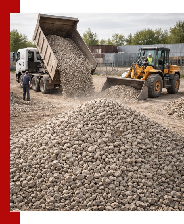 Доломитовый щебень фракции 20–41 с доставкой в Таре