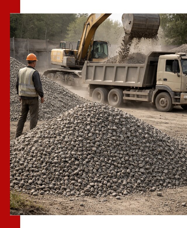 Шлаковый щебень фракция 5-20 с доставкой в Таре