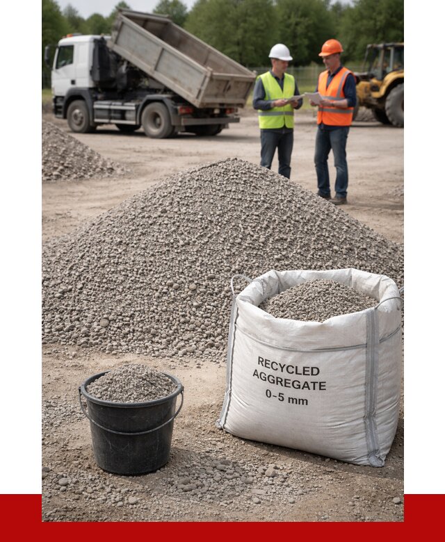 Вторичный щебень фракция 0-5 в Таре от 1646 р. ПРОНЕРУДТар