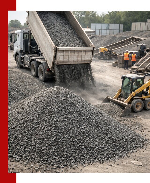 Вторичный щебень фракция 0–5 с доставкой в Таре