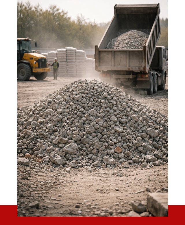 Вторичный щебень фракция 70-150 в Таре от 1440 р. | ПРОНЕРУДТар