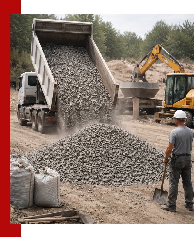 Доставка и продажа бетонного щебня в Таре