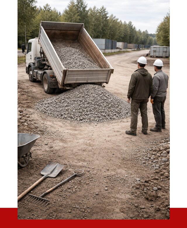 Бетонный щебень фракция 5-20 в Таре от 3292 р., ПРОНЕРУДТар