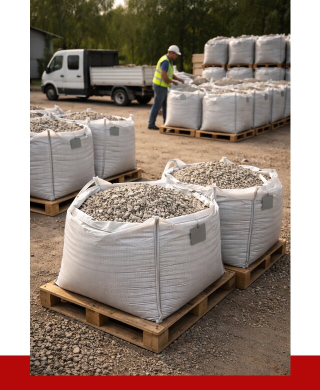 Щебень в мешках с доставкой в Таре от 4321 р. | ПРОНЕРУДТар