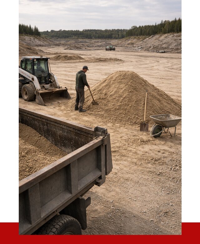 Карьерный песок среднезернистый в Таре, от 2263 р. ПРОНЕРУДТар