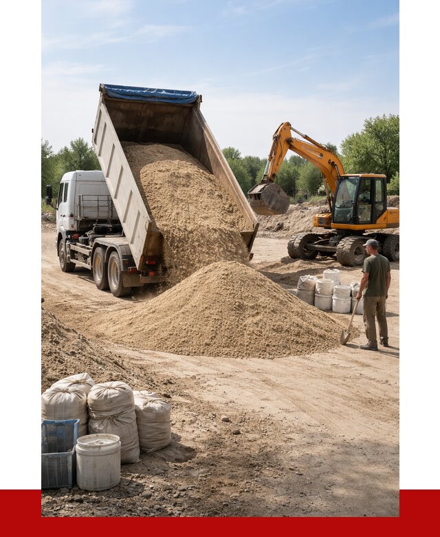 Купить речной песок в Таре от 1235 р. за куб | ПРОНЕРУДТар