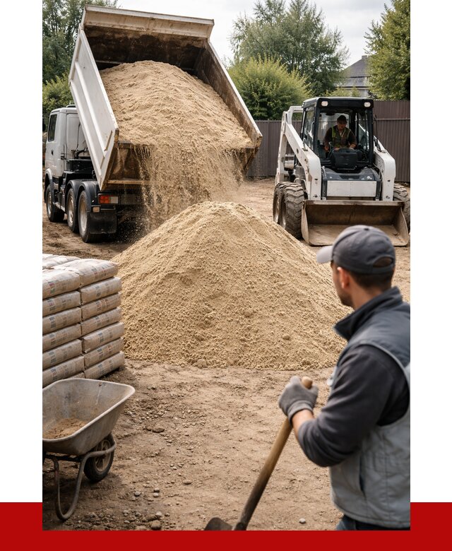 Мытый речной песок с доставкой в Таре от 1492 р. | ПРОНЕРУДТар