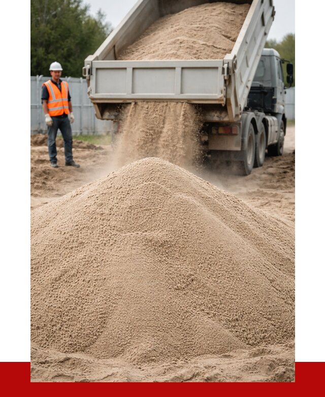 Купить сеяный песок с доставкой в Таре от 2263 р ПРОНЕРУДТар