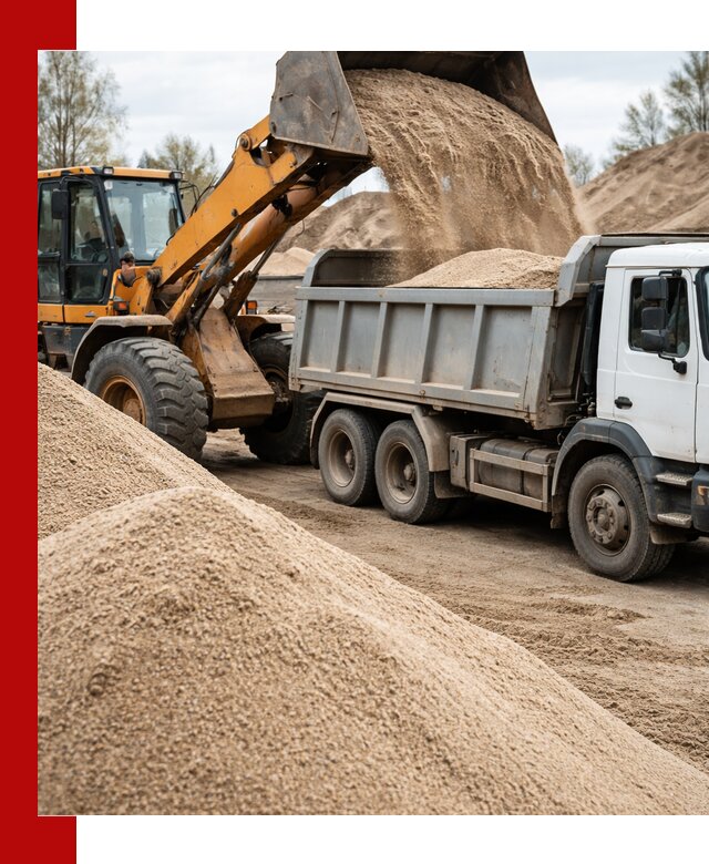 Доставка сеяного песка в Таре оптом и в розницу
