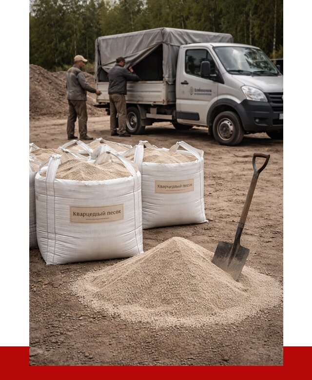 Кварцевый песок для пескоструя в Таре от 4630 р. | ПРОНЕРУДТар