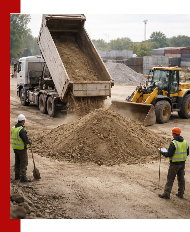 Доставка и продажа пескогрунта оптом и в розницу в Таре