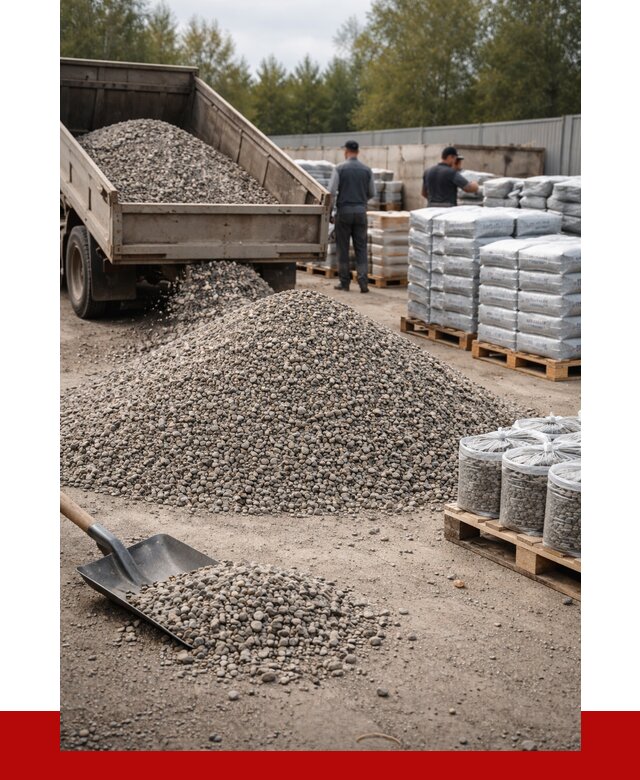 Гравий фракция 5-20 в Таре купить от 2366 р. ПРОНЕРУДТар