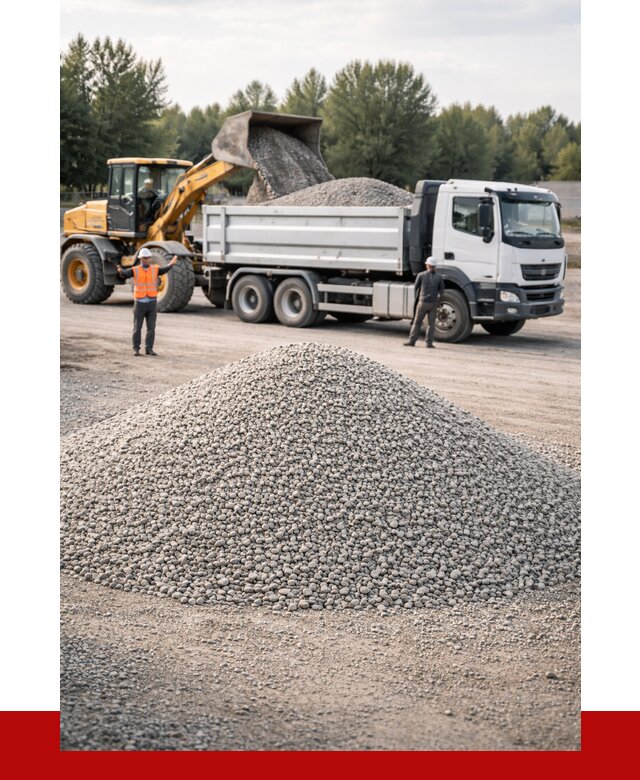 Купить мытый гравий в Таре от 3601 р, доставка ПРОНЕРУДТар