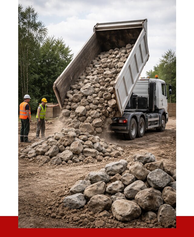 Купить булыжник в Таре с доставкой от 4630 р. за куб | ПРОНЕРУДТар