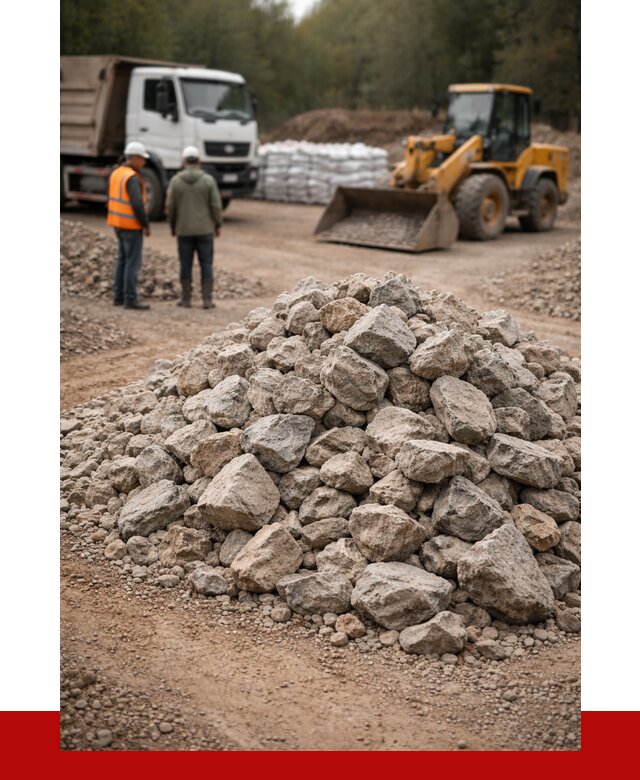 Купить бутовый камень с доставкой в Таре от 2366 р. | ПРОНЕРУДТар