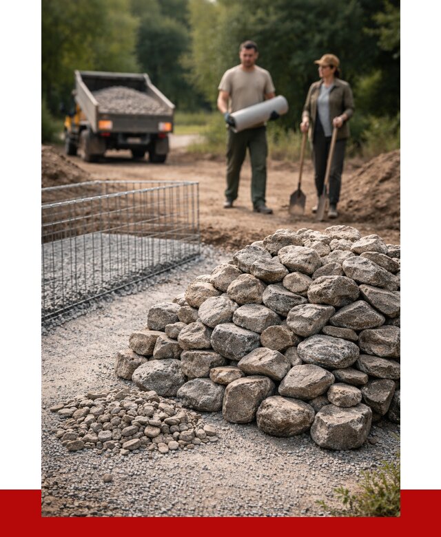 Камень для габионов фракция 100-200 в Таре от 4938 р. | ПРОНЕРУДТар