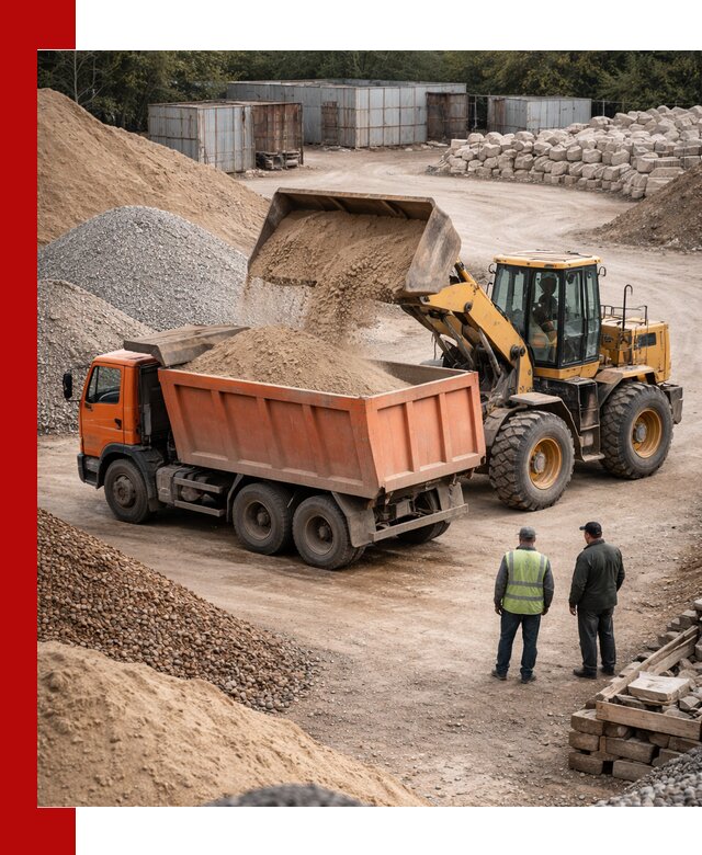 Доставка сыпучих смесей и смесей для стройки в Таре