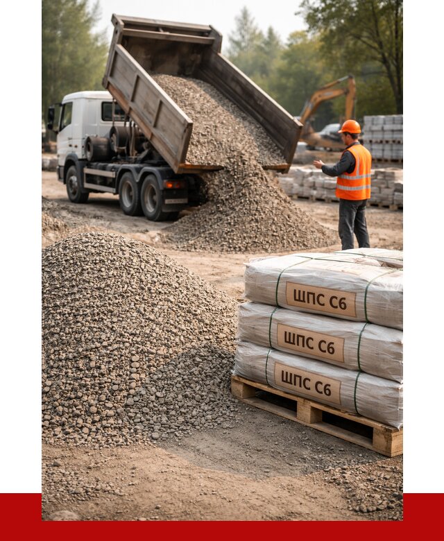 ЩПС С6 в Таре с доставкой от 2263 р. за куб | ПРОНЕРУДТар