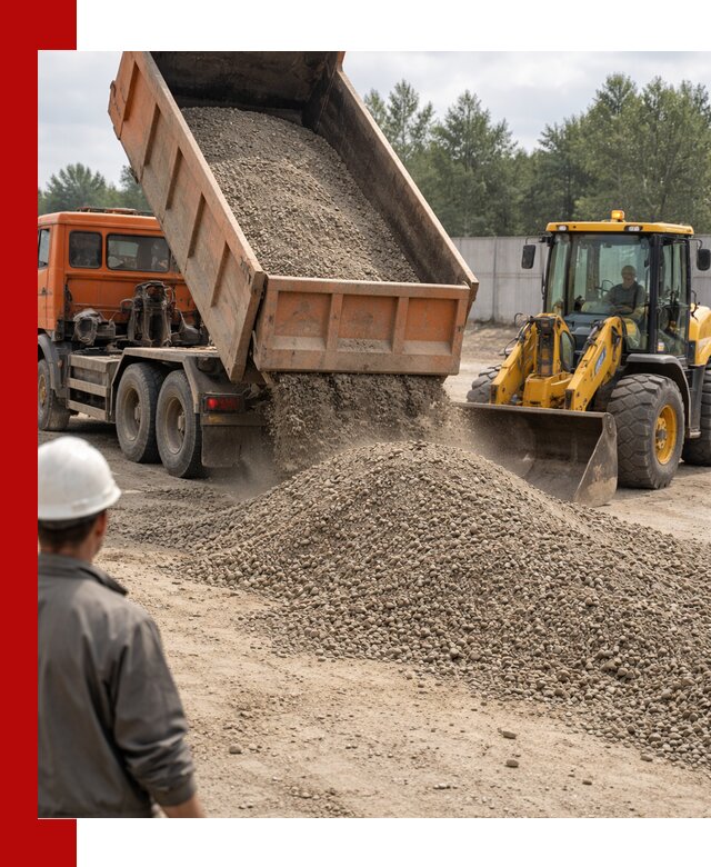 Доставка щпс С8 самосвалами в Таре от производителя