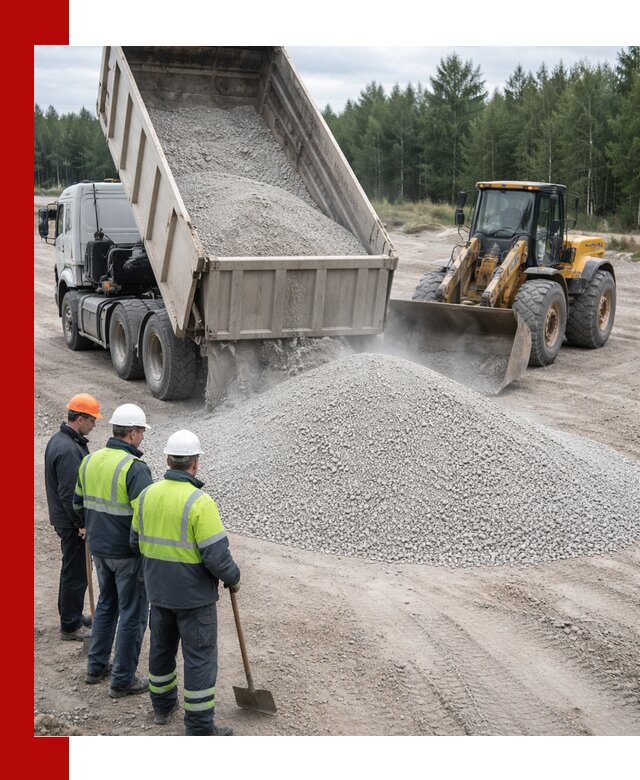 Известняковый отсев 0-5 доставка в Таре быстро и выгодно
