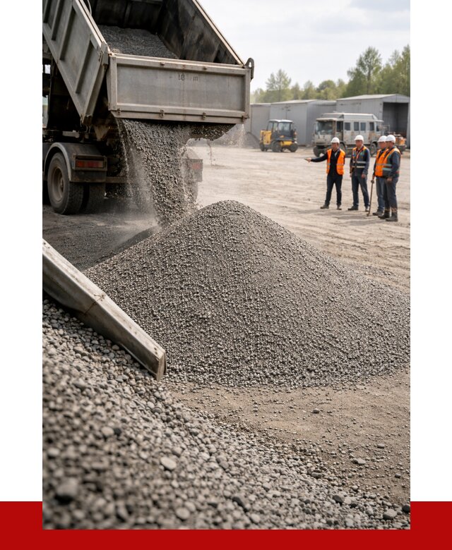 Гравийный отсев 0-5 в Таре от 1235 р. с доставкой | ПРОНЕРУДТар