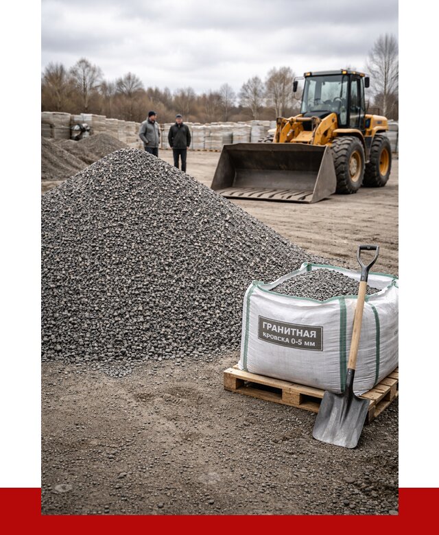 Купить гранитную крошку в Таре от 4938 р. с доставкой | ПРОНЕРУДТар