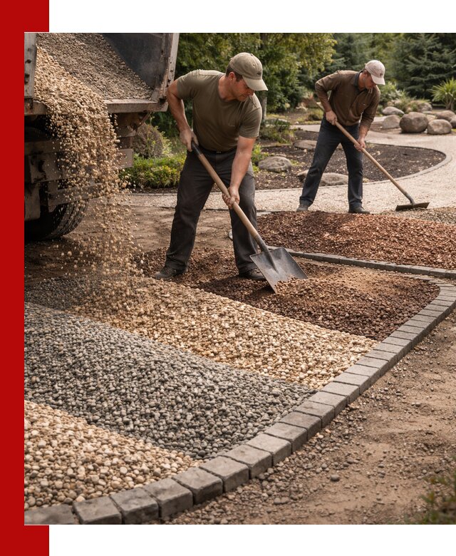 Декоративная крошка для ландшафта в Таре — продажа и доставка