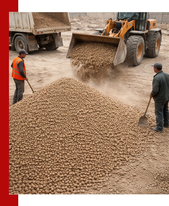 Керамзит фракция 10-20 с доставкой в Таре