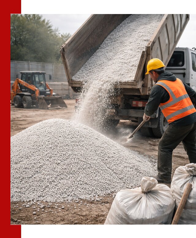 Доставка перлита вспученного в Таре оптом и в розницу