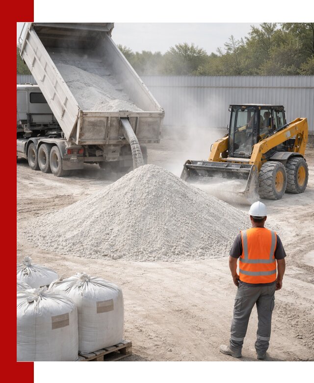 Доставка и продажа известняковой муки в Таре