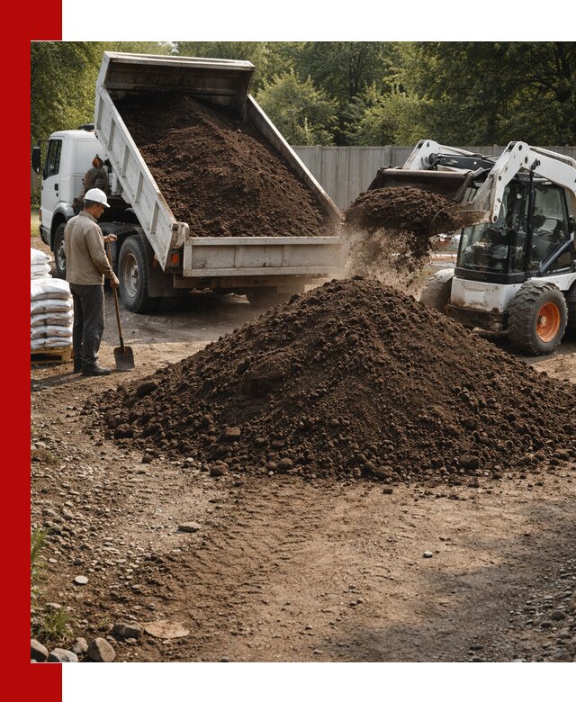 Доставка растительного грунта в Таре от производителя оптом и в розницу