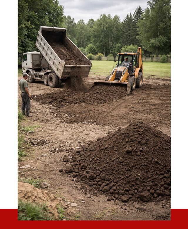 Грунт для выравнивания участка в Таре от 1235 р. | ПРОНЕРУДТар