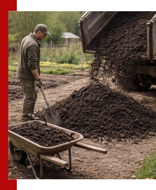 Доставка качественной земли для огорода в Таре