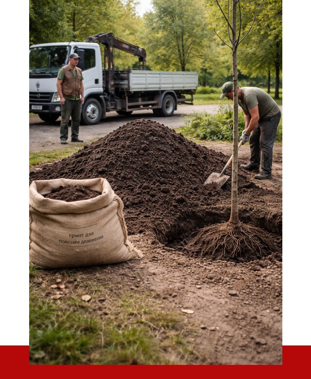Грунт для посадки деревьев в Таре от 1235 р. | ПРОНЕРУДТар