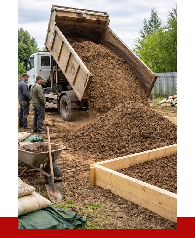 Торфо песчаная смесь в Таре с доставкой от 1903 р. | ПРОНЕРУДТар