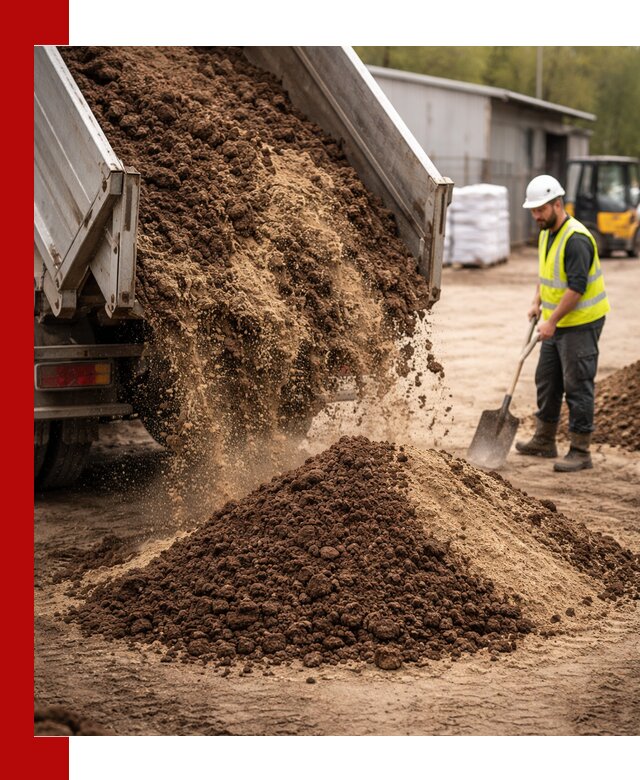 Доставка торфо-песчаной смеси в Таре для строительства и озеленения
