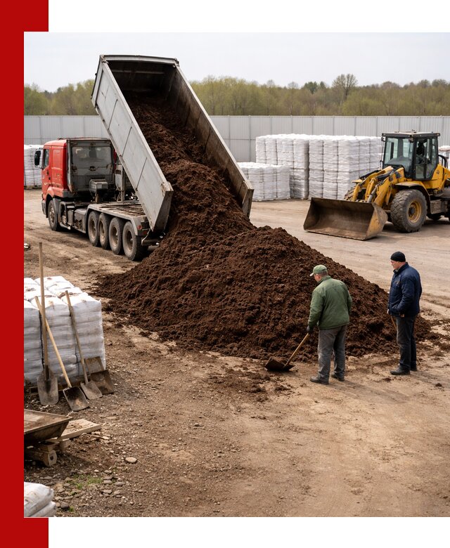 Доставка торфяных смесей оптом и в розницу в Таре