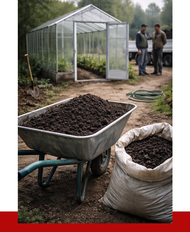 Чернозем для теплицы в Таре с доставкой от 1543 р. | ПРОНЕРУДТар